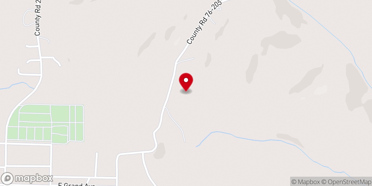 Map showing location of Happy Home Church
