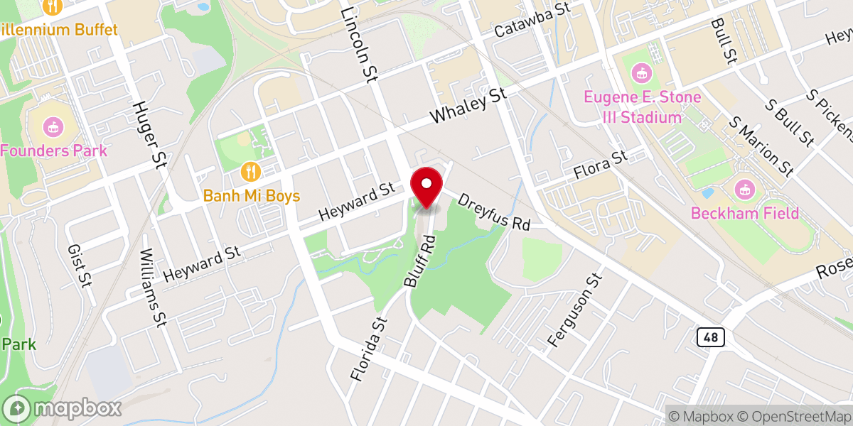 Map showing location of The Bible Church Of God Fellowship