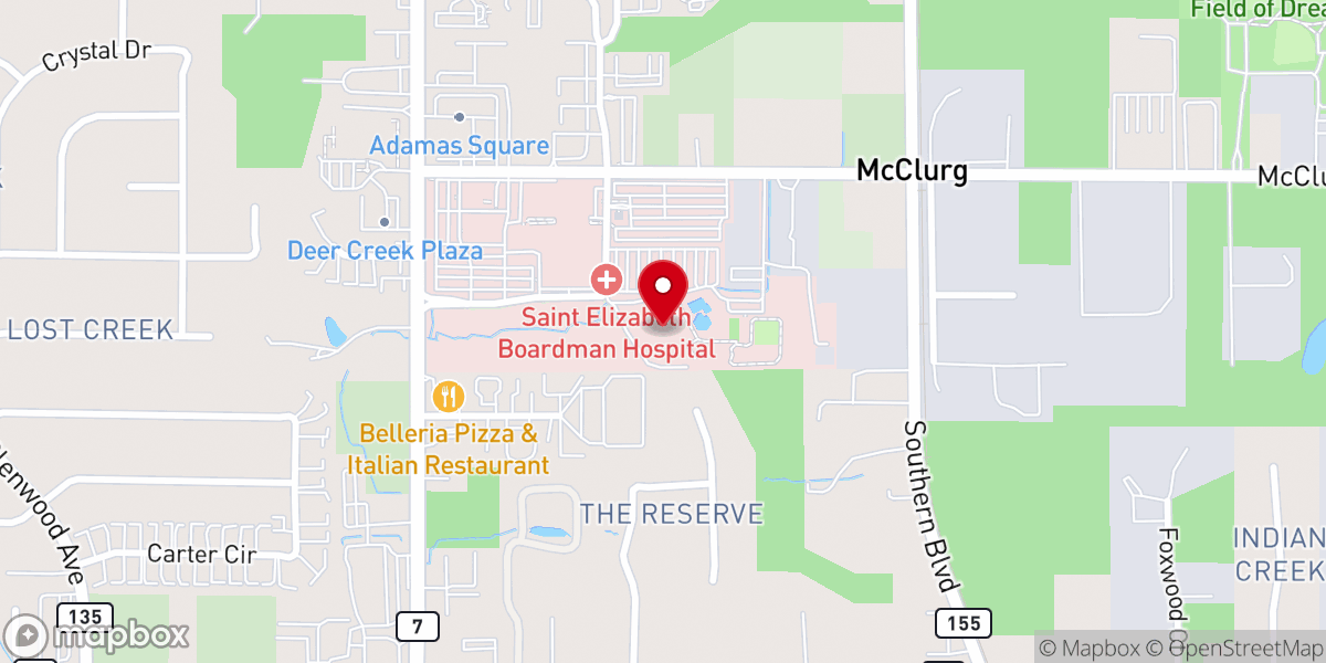 Map showing location of Davis Family YMCA