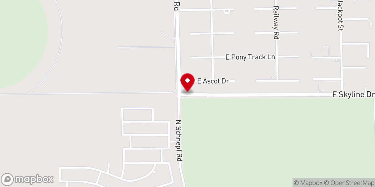 Map showing location of New Manna Pentecostal