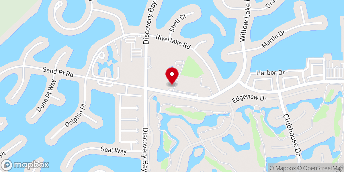 Map showing location of Delta Community Presbyterian