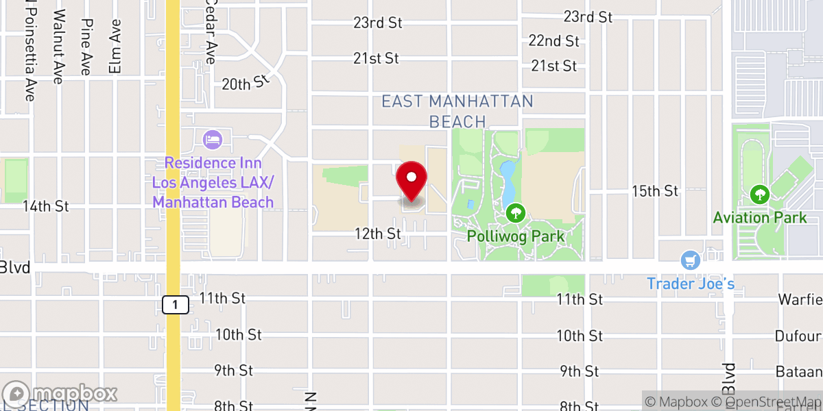Map showing location of Rock Covenant Church