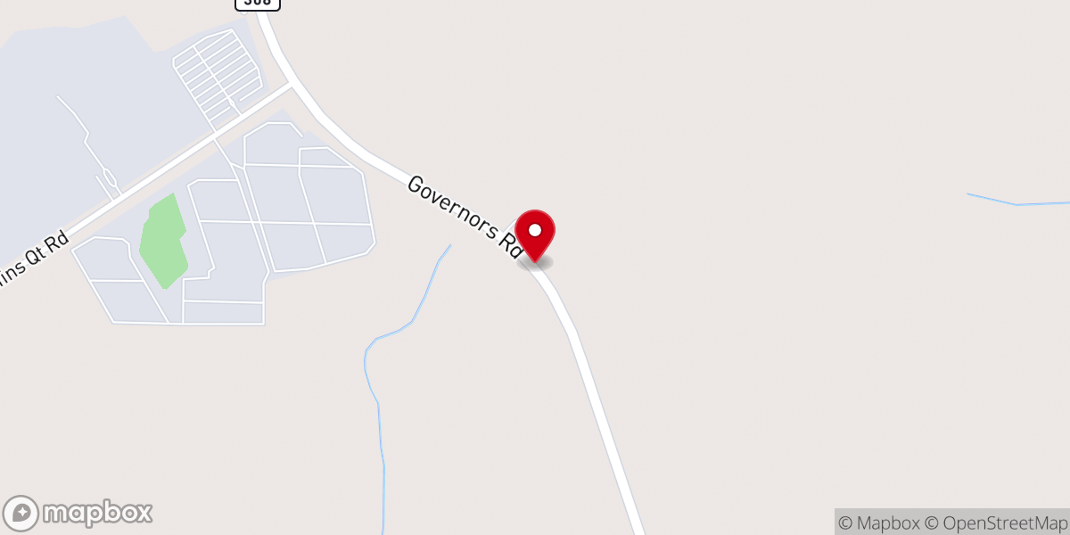 Map showing location of Beautiful Zion Baptist Church