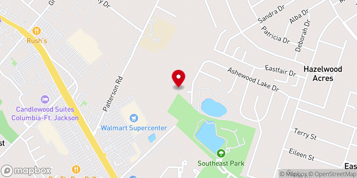 Map showing location of Village of Hope Fellowship