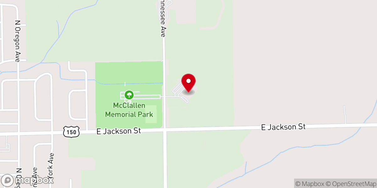 Map showing location of Morton Methodist Church