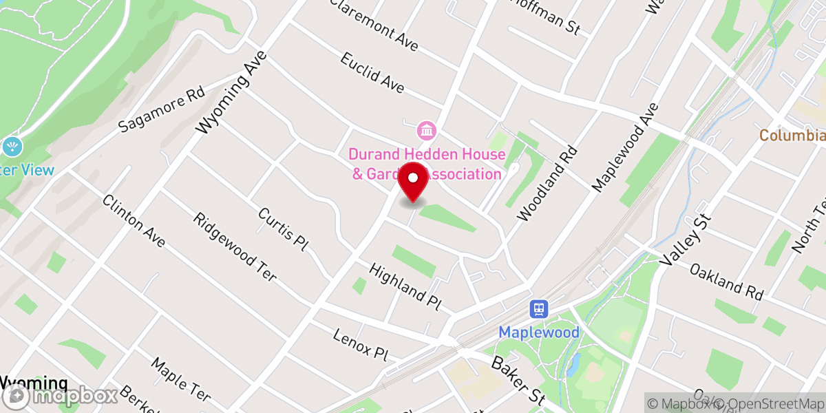 Map showing location of Saint George's Church