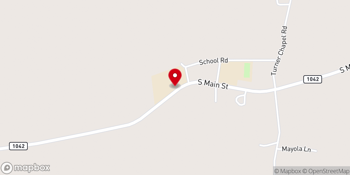 Map showing location of St. Helena Arts & Technology Academy