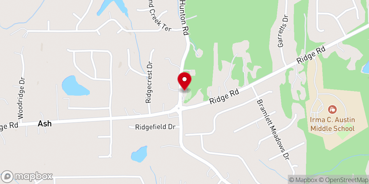 Map showing location of Star of Bethlehem Baptist Church