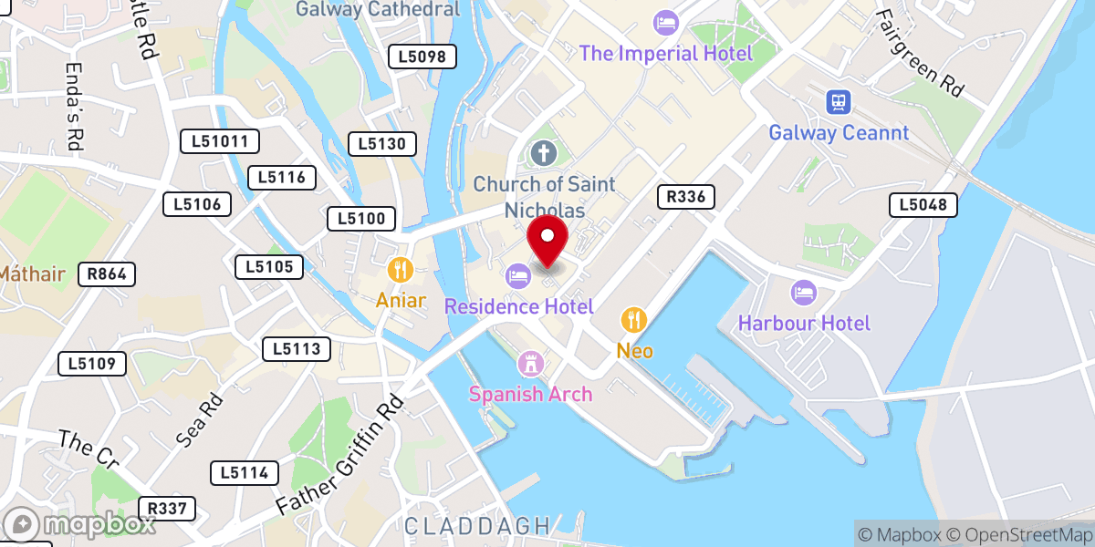 Map showing location of Hall of the Red Earl