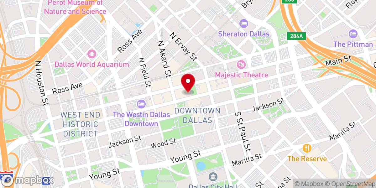 Map showing location of St. Jude Chapel
