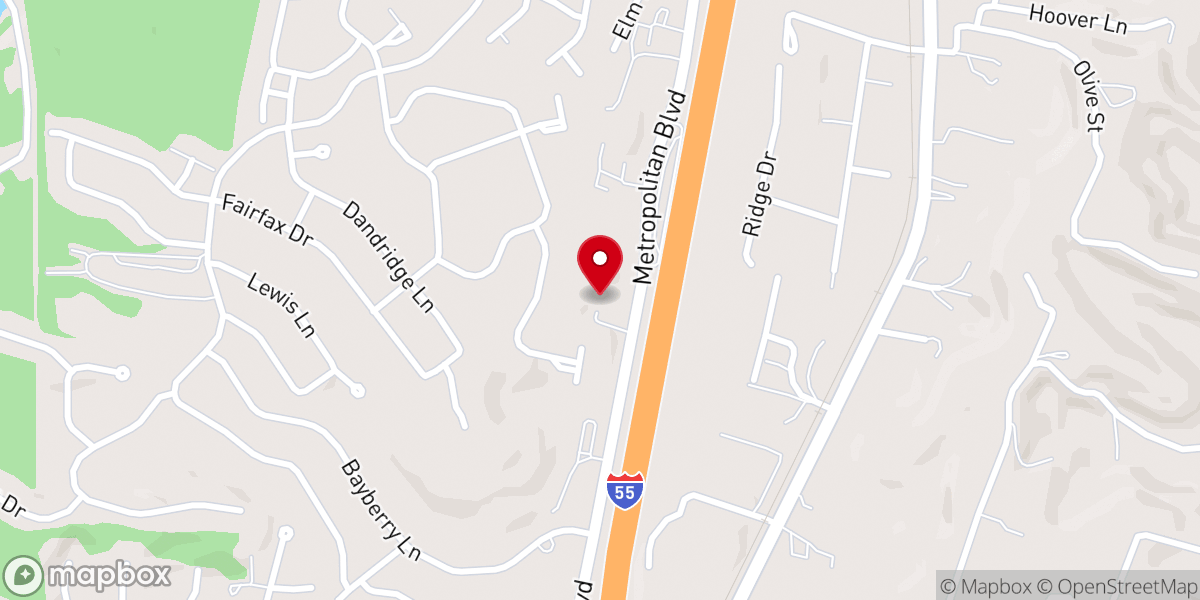 Map showing location of Redemption Church