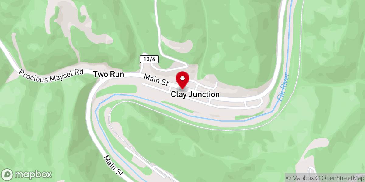 Map showing location of Fairview Baptist Temple