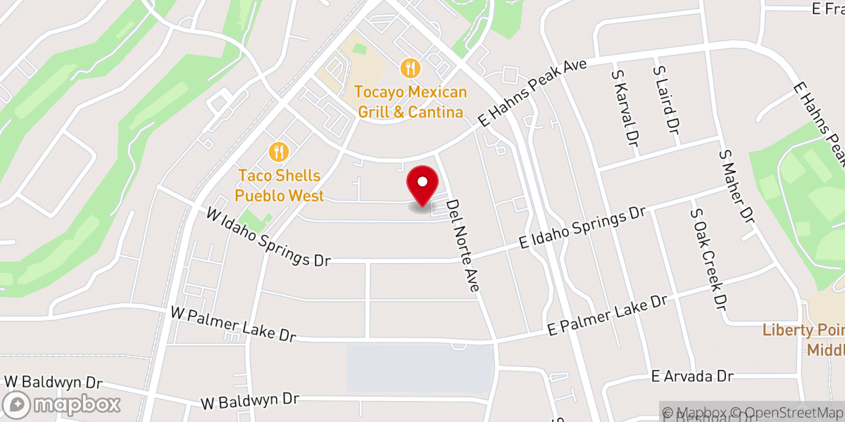 Map showing location of The Oasis Christian Church