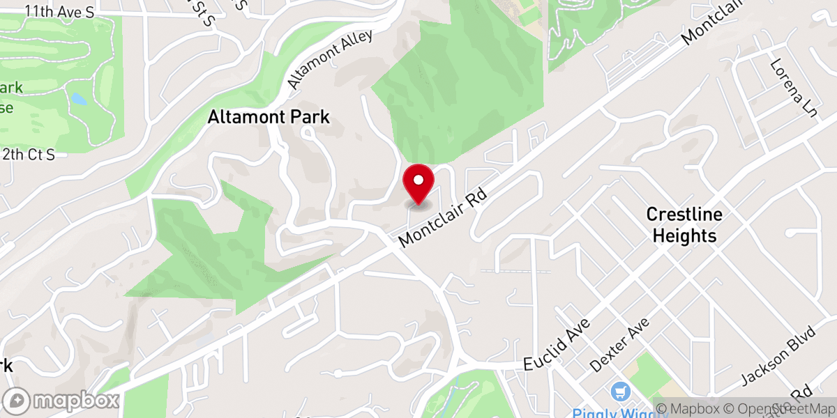 Map showing location of Relaxation Room, Adrian Ward, Massage Therapist