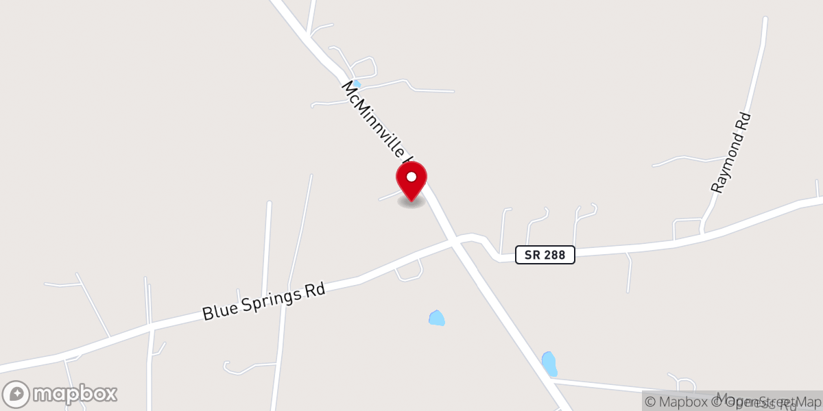 Map showing location of Peoples Pentecostal Church