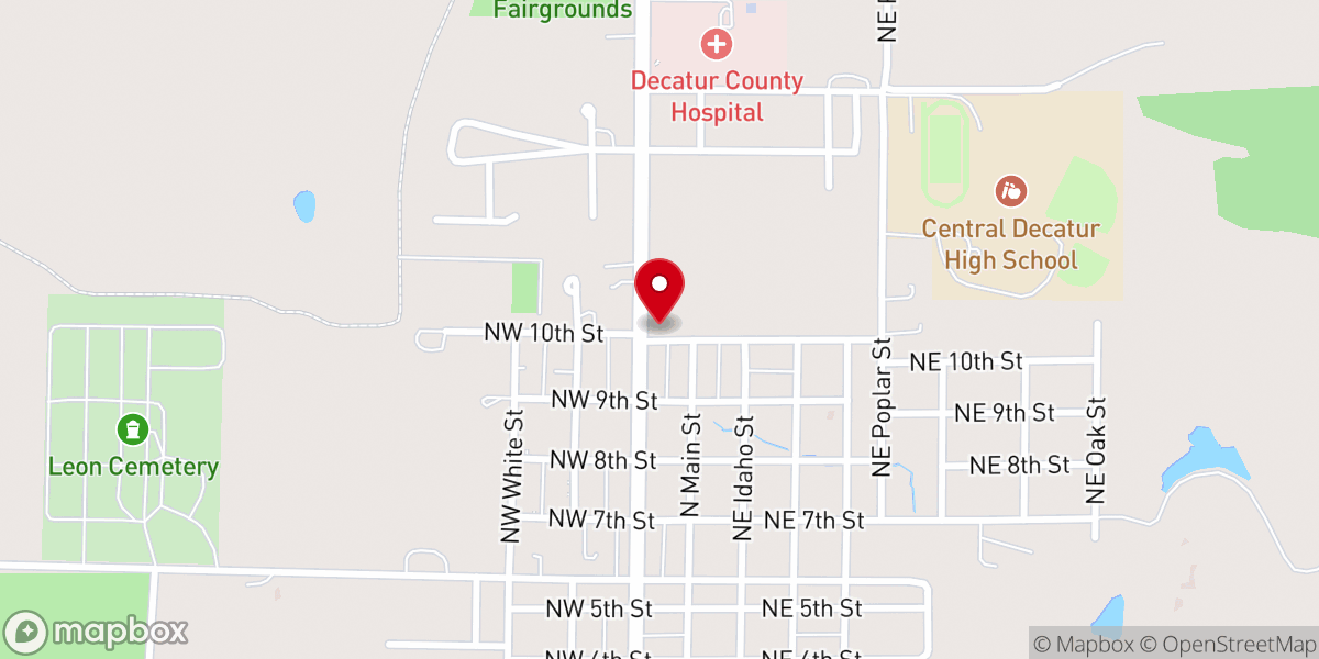 Map showing location of Catholic Community