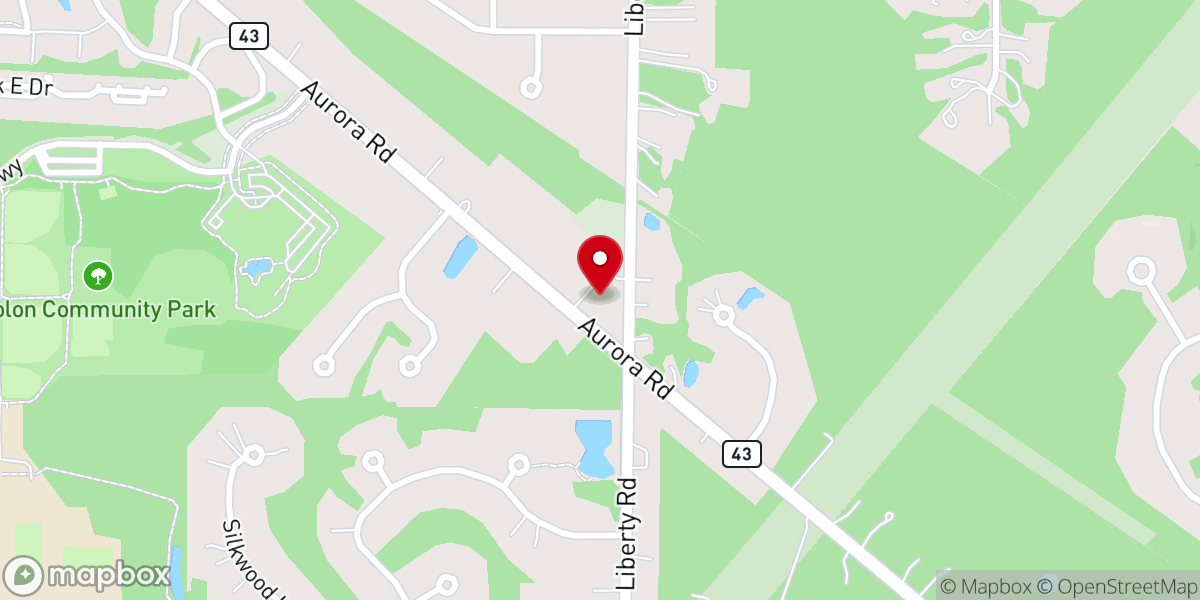 Map showing location of St. John Byzantine Catholic Church