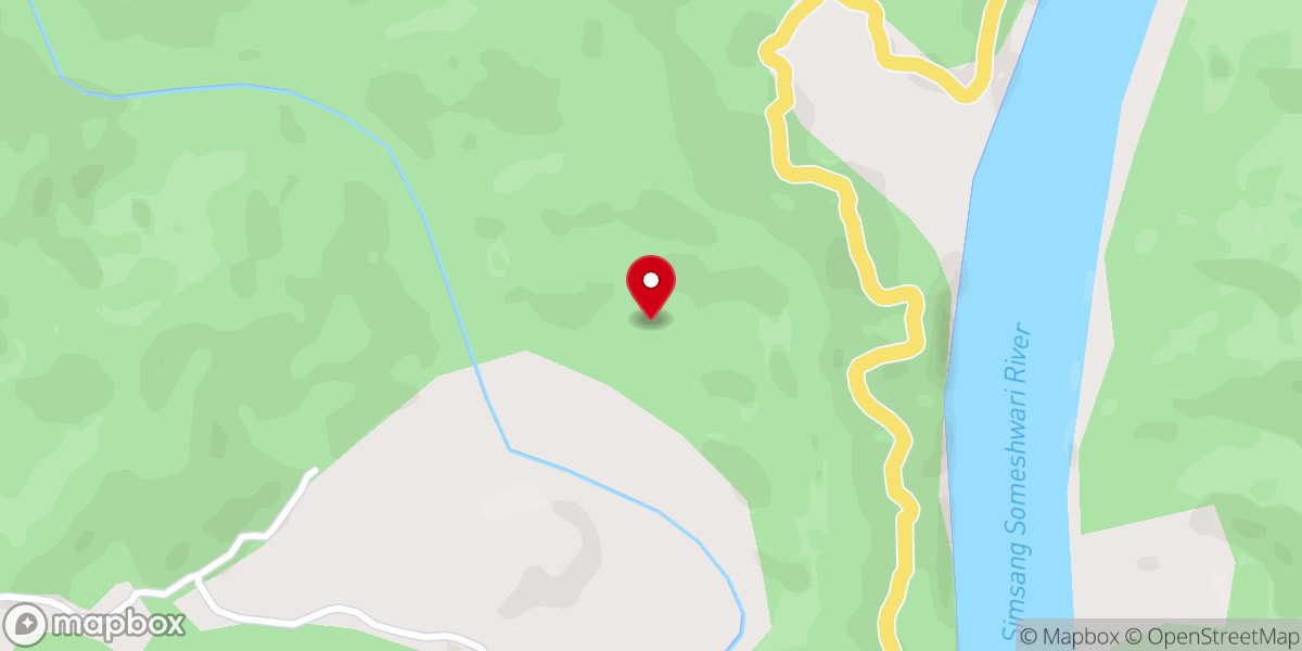 Map showing location of Dabit Nalsa Baptist Church, Baghmara