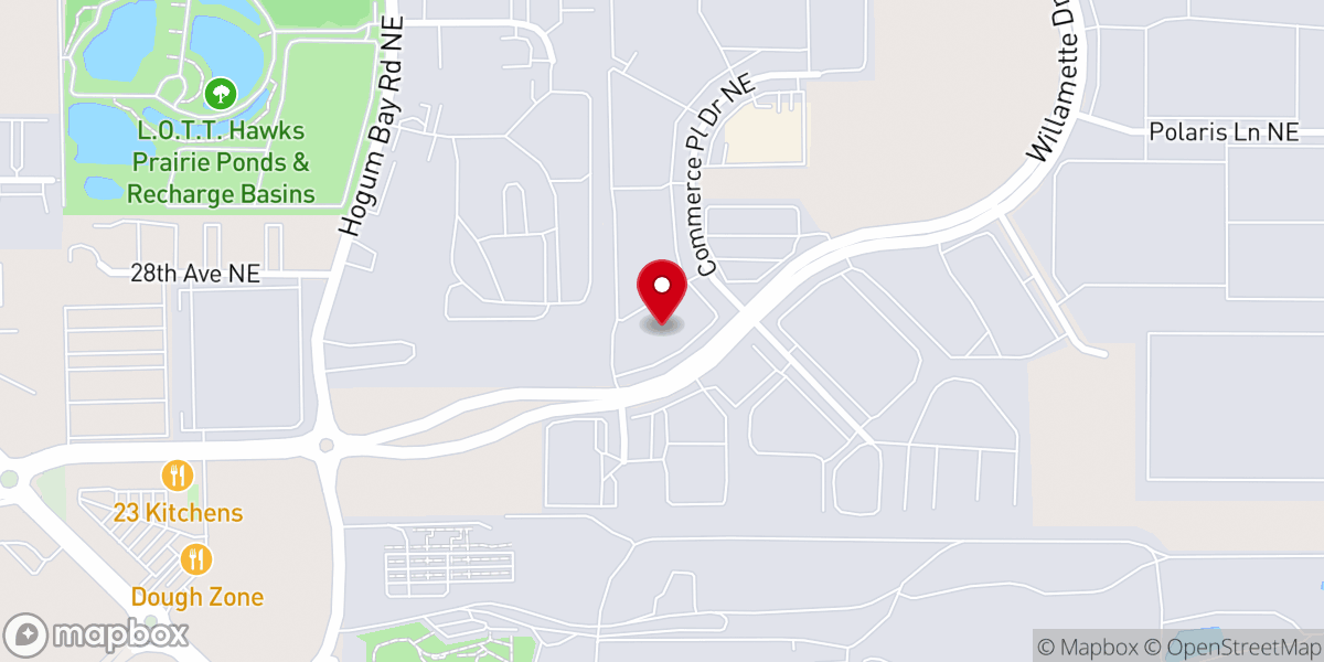 Map showing location of South Sound Church (Office)