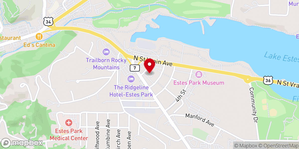 Map showing location of Summit Church