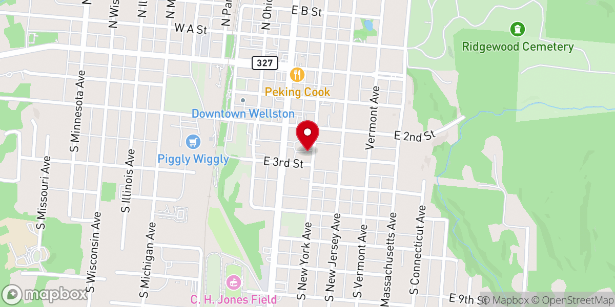 Map showing location of St Peter & St. Paul Catholic Church