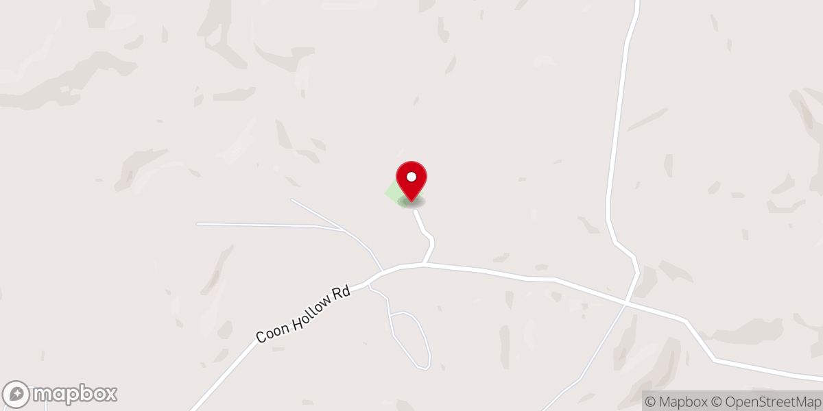 Map showing location of Byrd Church