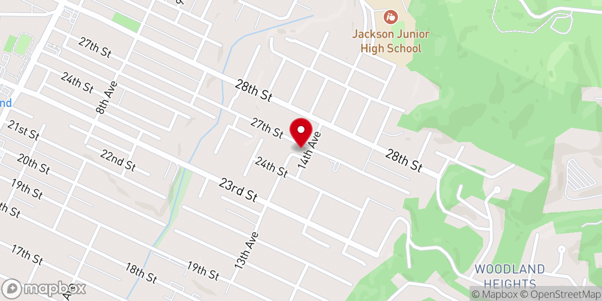 Map showing location of Vienna Church of the Nazarene