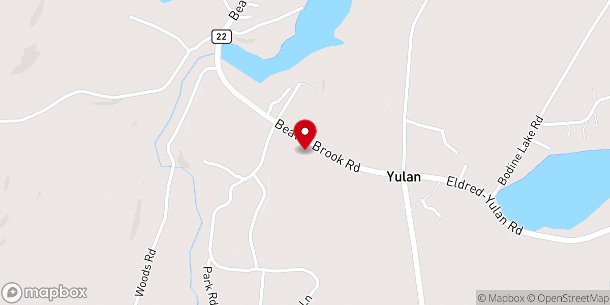 Map showing location of Church of St. Anthony of Padua and St. Thomas Aquinas