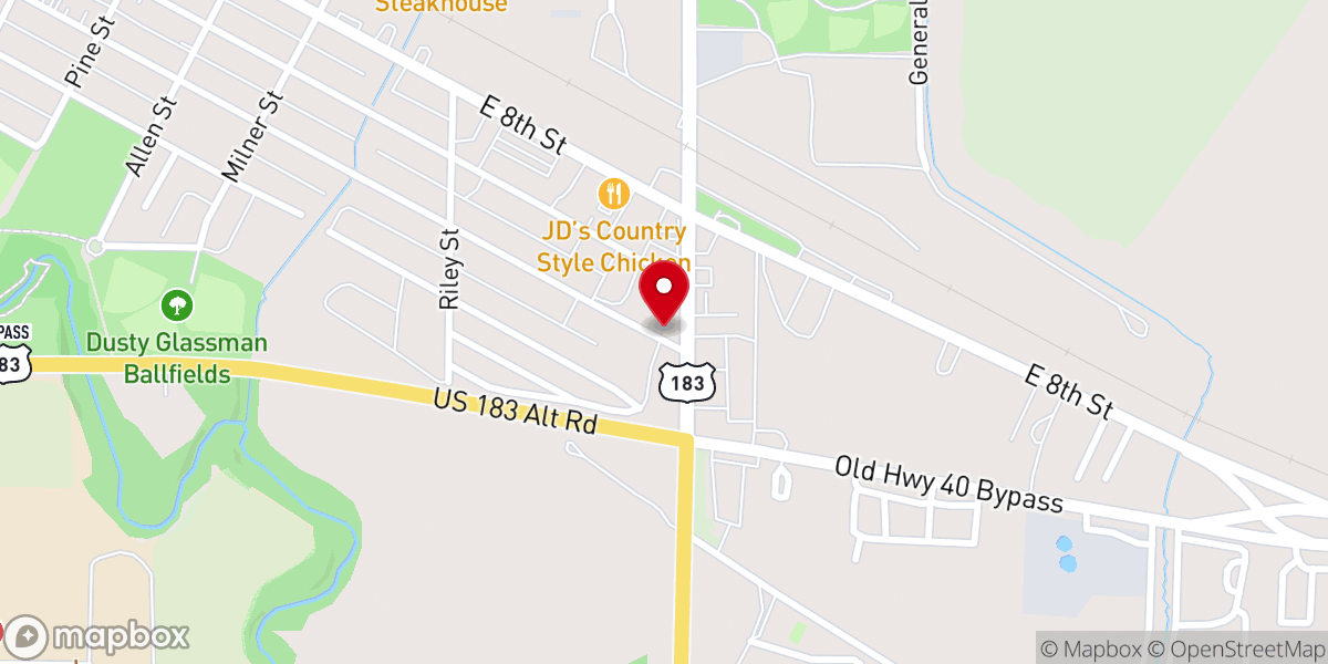 Map showing location of Hallelujah Ministries International
