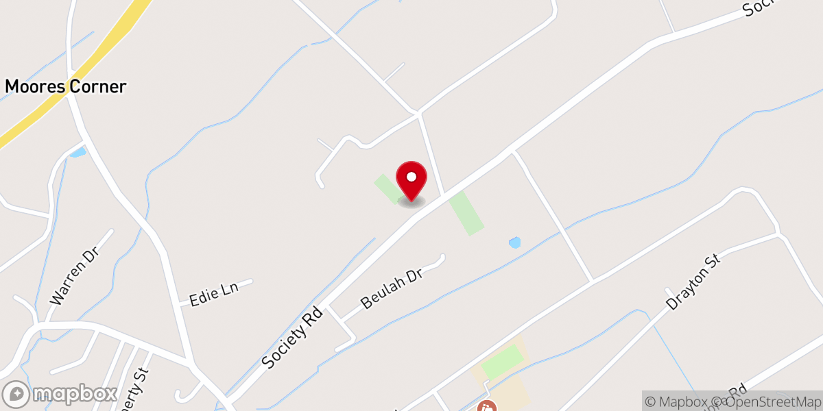 Map showing location of McClellanville Seventh-Day Adventist