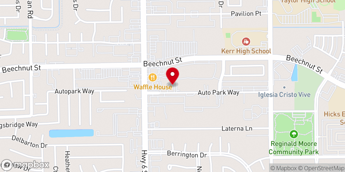 Map showing location of Christ United Pentecostal Church