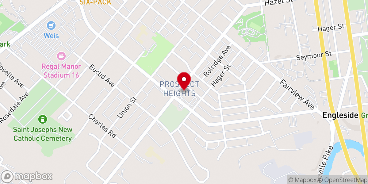 Map showing location of Free Methodist Church Of Lancaster