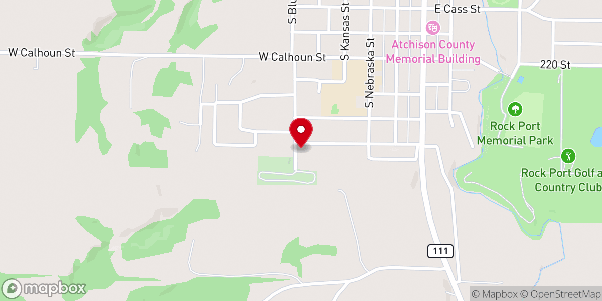 Map showing location of Haven of Hope Mennonite Church