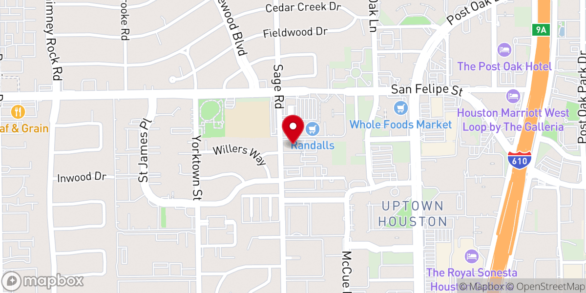 Map showing location of St Michael the Archangel Catholic Church