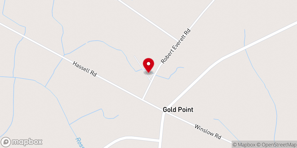 Map showing location of Willow Chapel Missionary Baptist