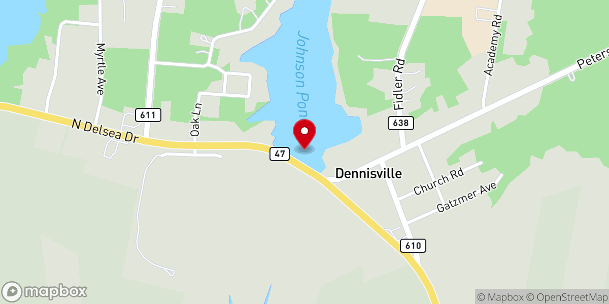 Map showing location of Thrive Ministries Inc