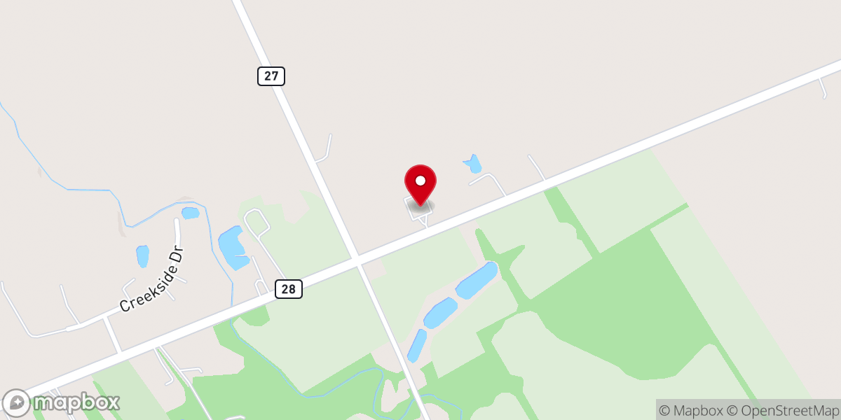 Map showing location of Christian Nation Church