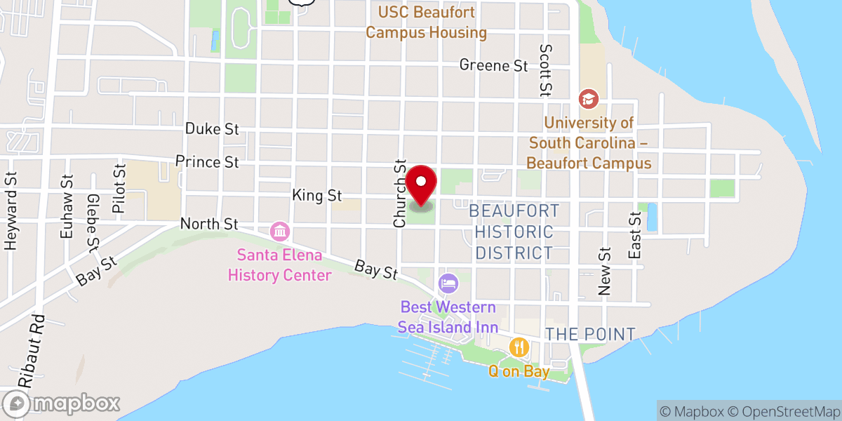 Map showing location of The Parish Church of St. Helena Sanctuary