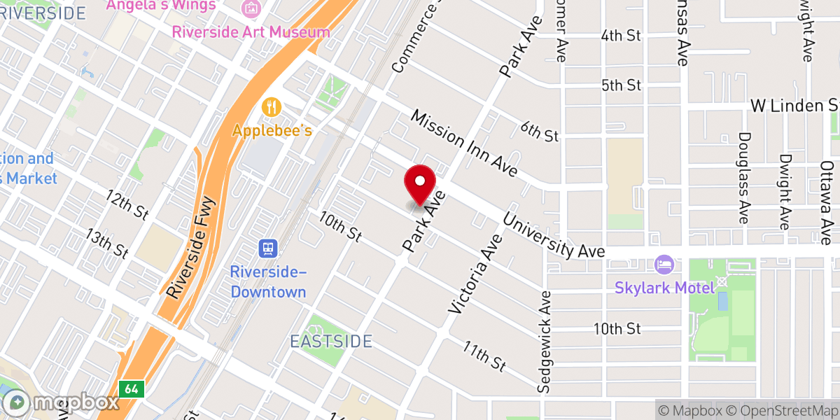 Map showing location of Second Birth Church