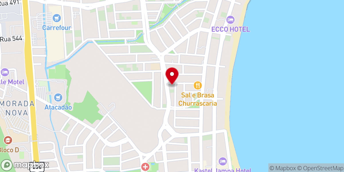 Map showing location of Igreja Verbo da Vida - Praia