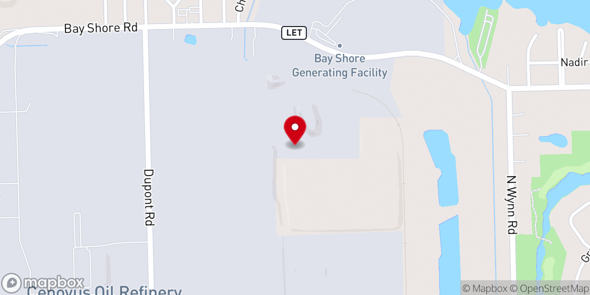 Map showing location of Lighthouse Chruch & Center Hope Inc