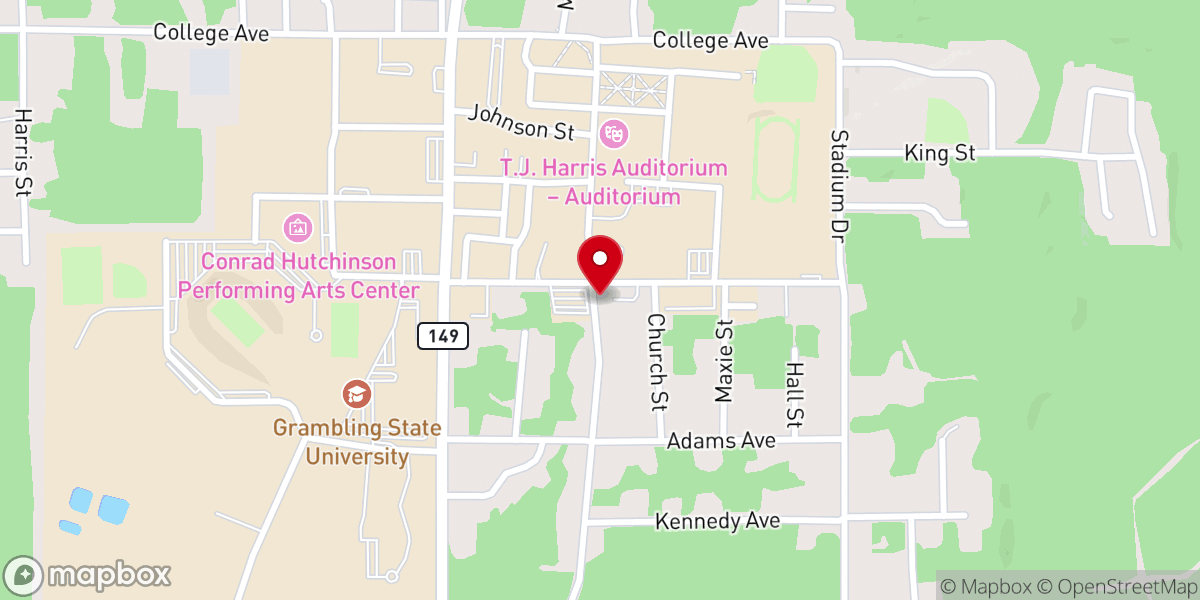 Map showing location of St Benedict the Black Catholic Church
