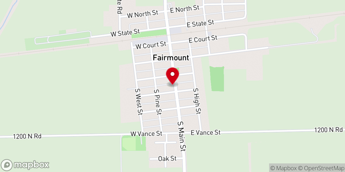 Map showing location of New Hope Community Church