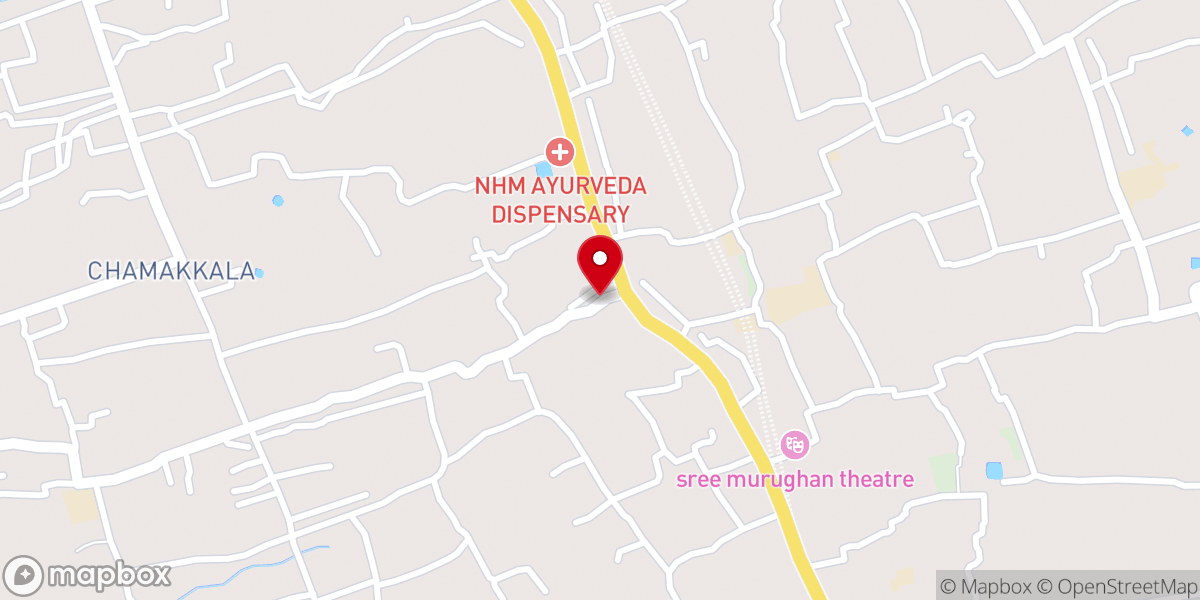 Map showing location of AG Church Chentrappini