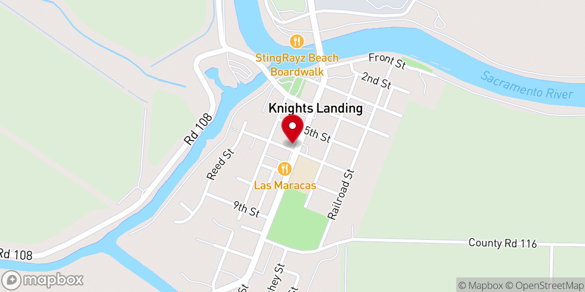 Map showing location of St Paul's Catholic Church
