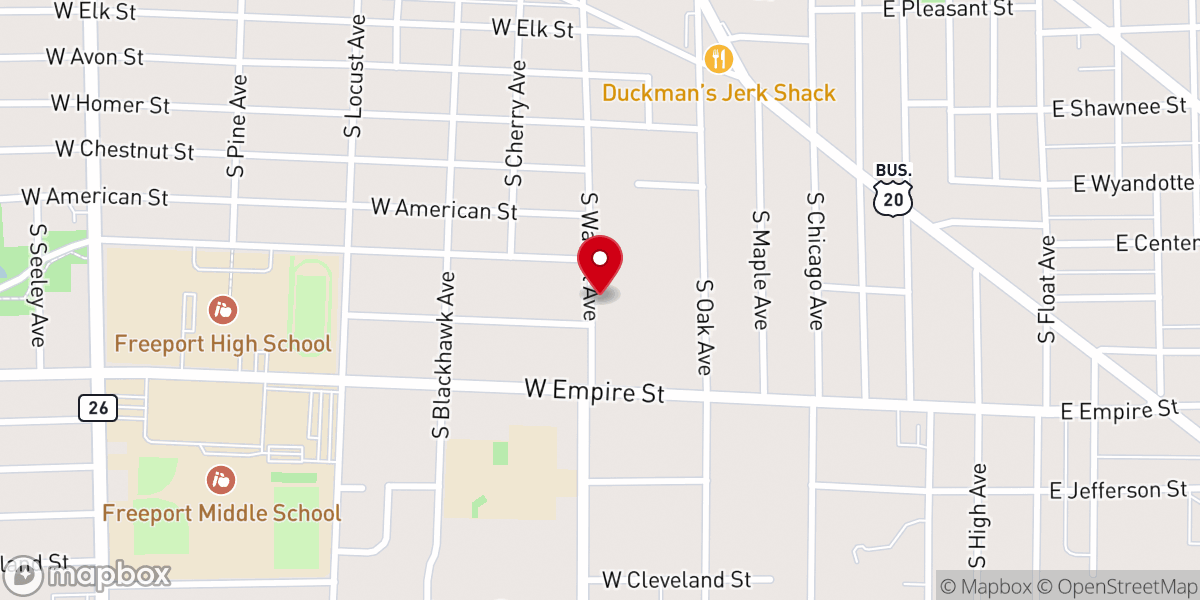 Map showing location of Sisters of Immaculate Heart Madonna Renewal Center