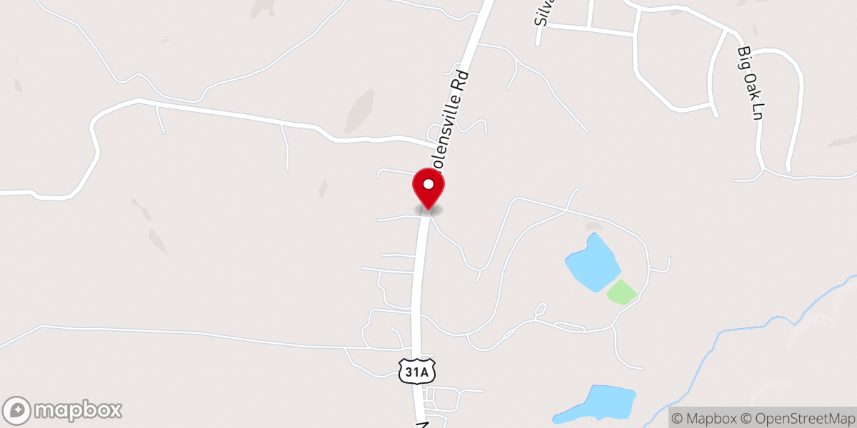Map showing location of Mother Teresa Catholic Church