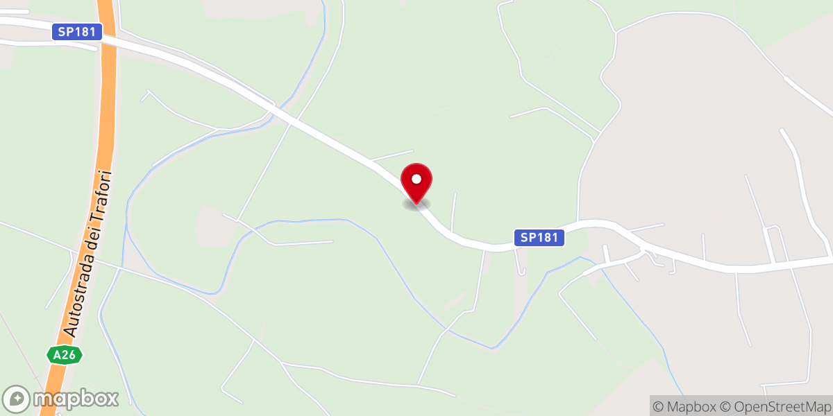 Map showing location of Chiesa Cristiana "La Via"