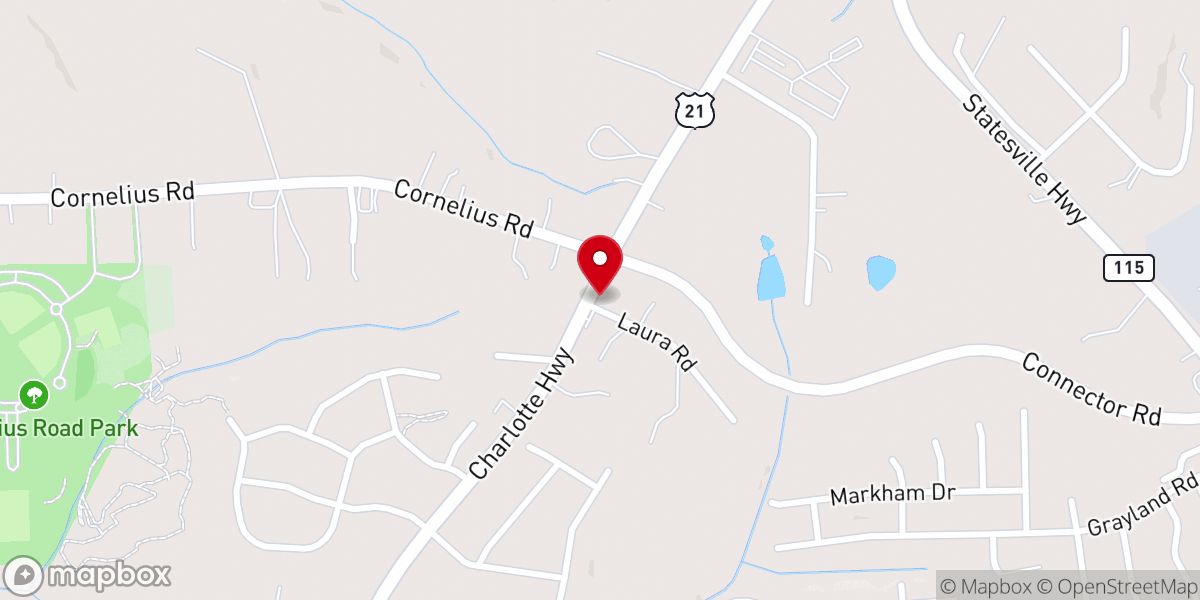 Map showing location of The Connection Church of God