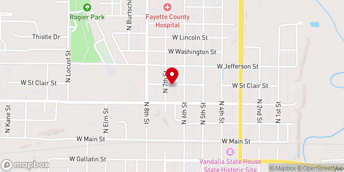 Map showing location of Mother of Dolors Roman Catholic Church